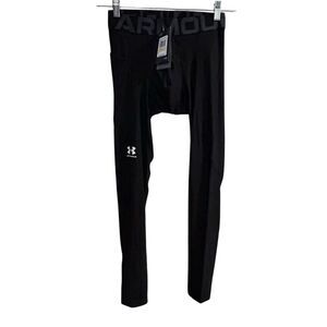 Under Armour Men's HeatGear Compression Leggings Black Size M